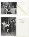 Lot of Twenty 10 x 8 Photos With Shemp as Third Stooge -- From Various Three Stooges Films -- 19 Glossy Photos, 1 Matte Finish -- Very Good Condition